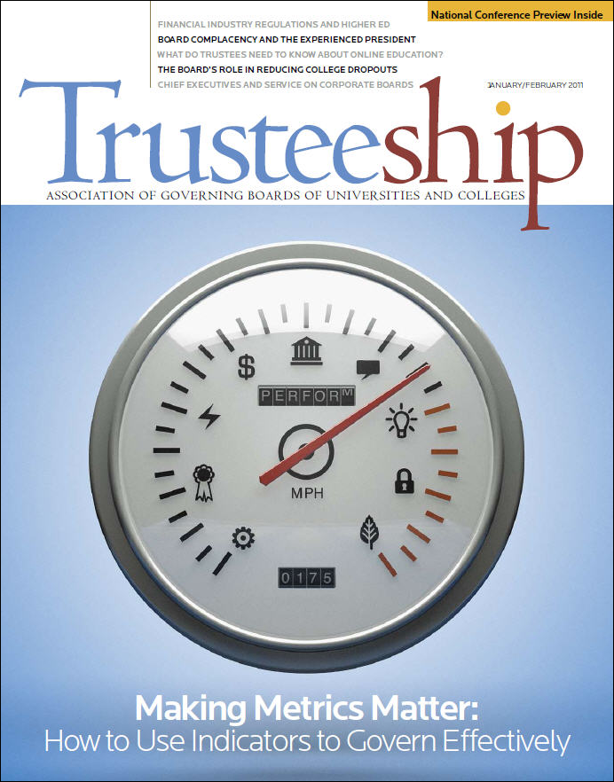 Making Metrics Matter: How to Use Indicators to Govern Effectively, Trusteeship Magazine January/February 2011