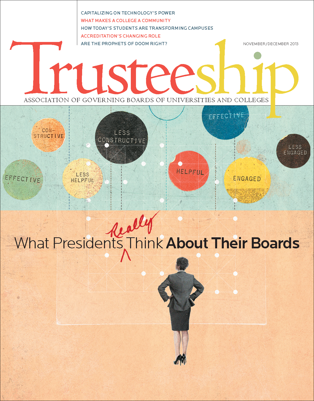 AGB Trusteeship Magazine: What Presidents Really Think About Their Boards - November/December 2013