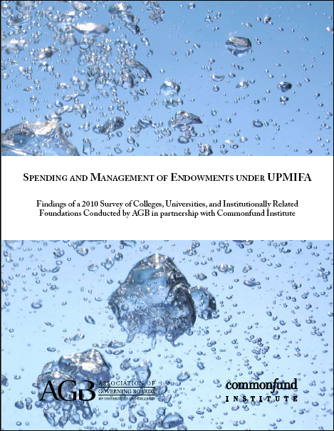 Spending and Management of Endowments under UPMIFA