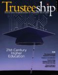 AGB Trusteeship Magazine: September/October 2019, with cover article "21st Century Higher Education"