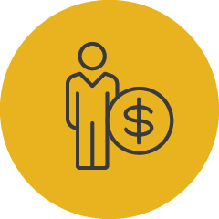 individual giving icon