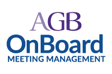 AGB OnBoard Meeting Management logo