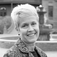 headshot of Gretchen Buhlig, CEO Arizona State University Foundation