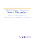 2020 AGB Advisory Statement on Sexual Misconduct