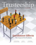 AGB Trusteeship Magazine: November/December 2020, with cover article Enrollment Effects - The Impact of the Pandemic"