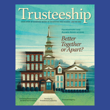 Trusteeship magazine cover January February 2021