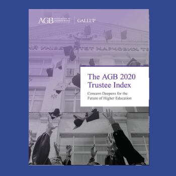 The AGB 2020 Trustee Index