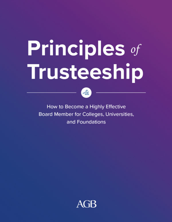 Principles of Trusteeship Guide Cover