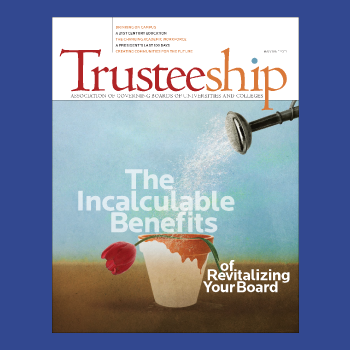 AGB Trusteeship Magazine May/June 2013 with cover article 