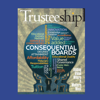 AGB Trusteeship Magazine November/December 2014 with cover article 