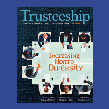 AGB Trusteeship Magazine September/October 2020 with cover article 