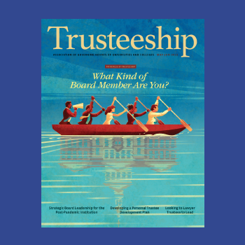 AGB Trusteeship Magazine May/June 2021 with cover article 