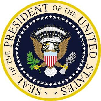 Seal of the president of the United States