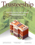 AGB Trusteeship Magazine November/December 2011 with cover article "Diversity, Equity, and Inclusion in Philanthropic Giving"