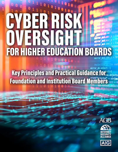 Cyber Risk Oversight for Higher Education Boards