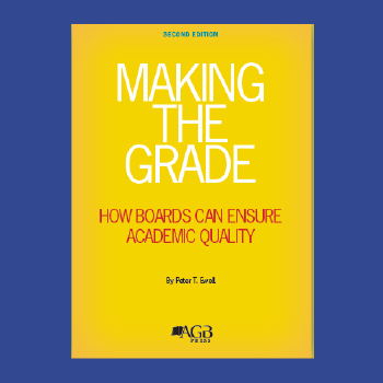 Making the Grade - How boards can ensure academic quality