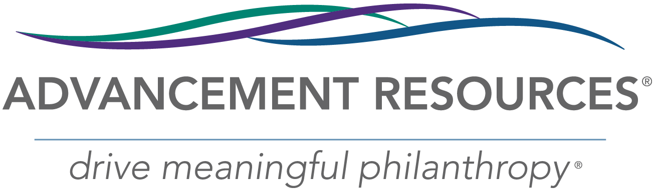 Advancement Resources - drive meaningful philanthropy - logo