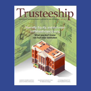 AGB Trusteeship Magazine November/December 2021 with cover article 